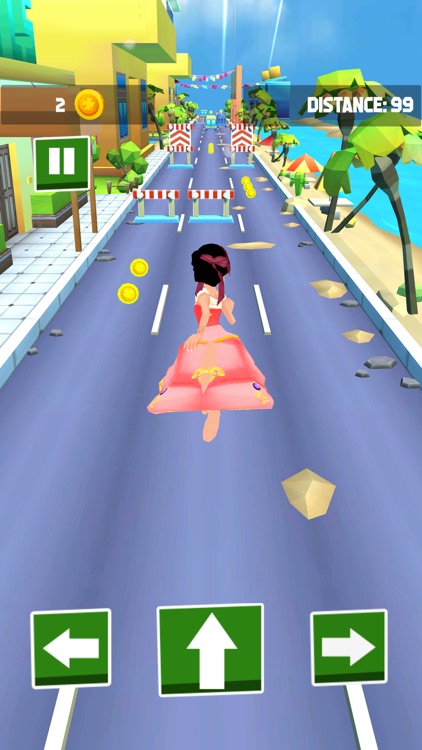 Royal Running Princess Girl 3D