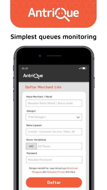 AntriQue Merchant Lite screenshot-3