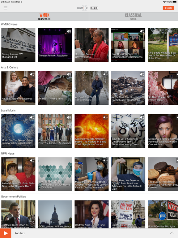 WMUK Public Radio App screenshot 2
