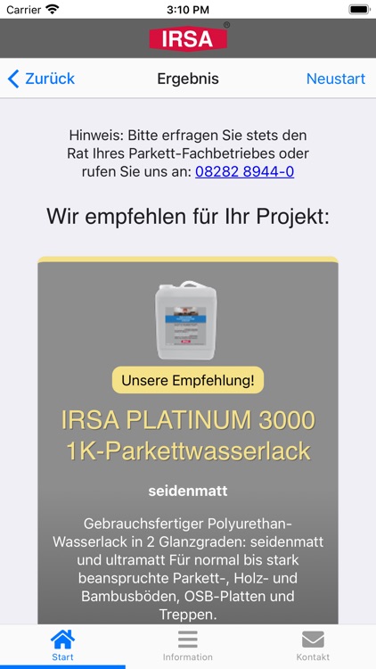 IRSA® Produktberater screenshot-4