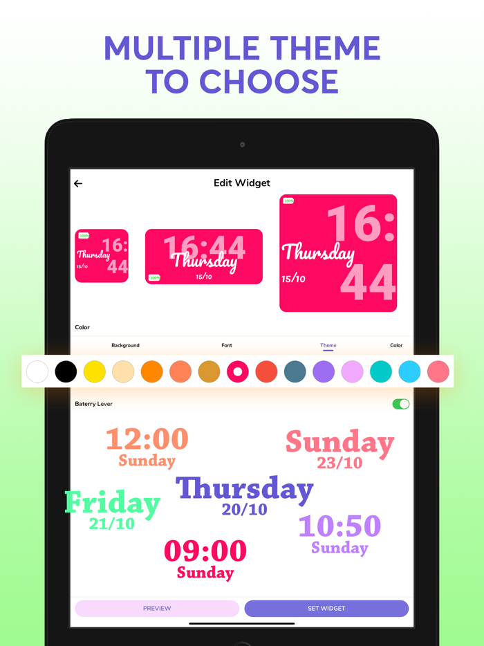 Highlight - My Color Widget