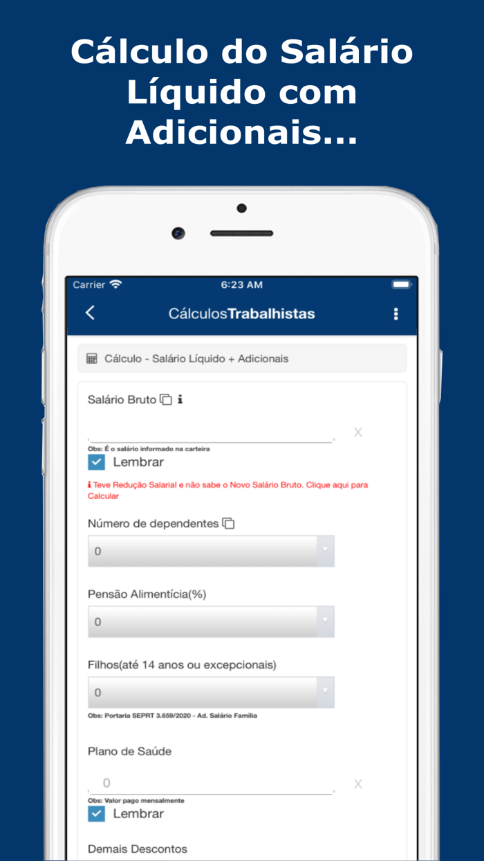 Cálculos Trabalhistas