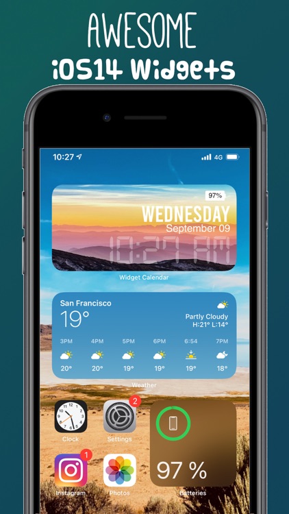 Widget Calendar for Homescreen