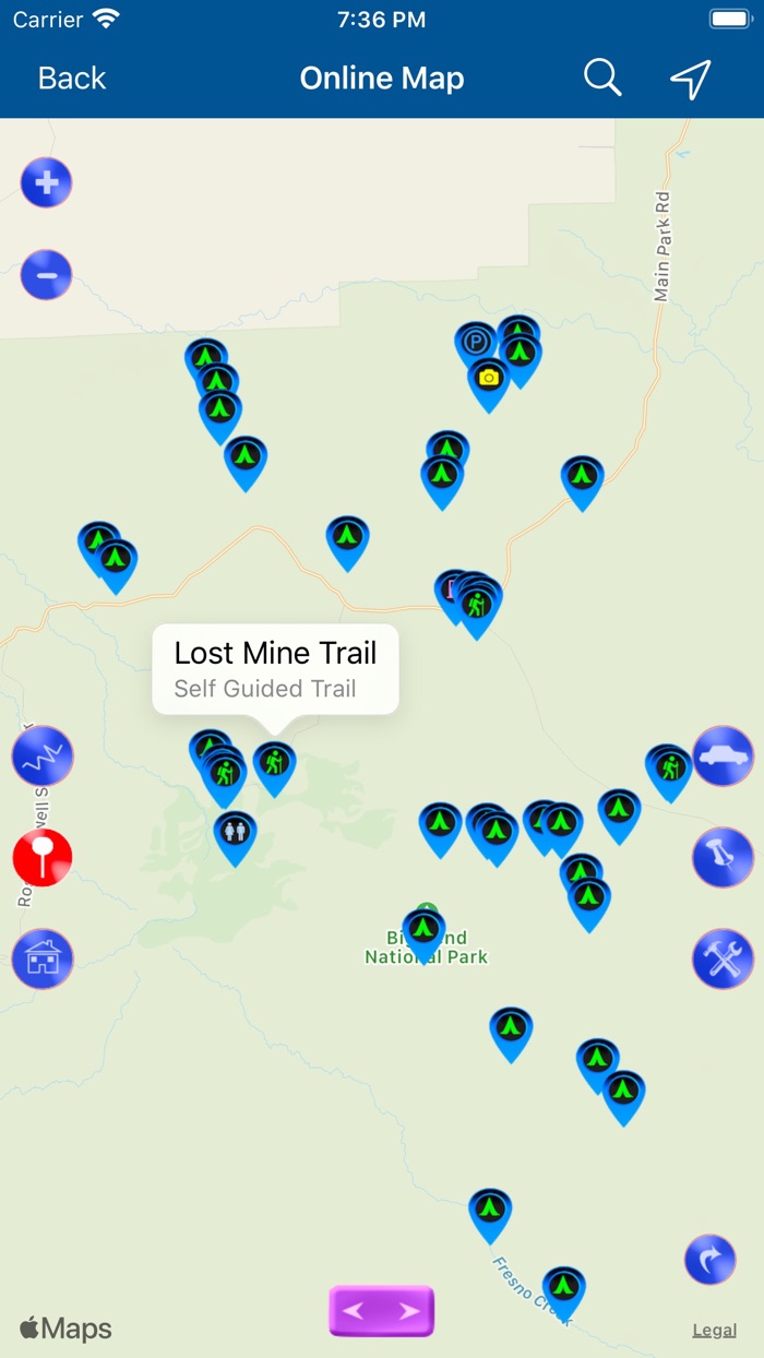 Big Bend National Park Map