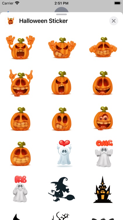 New Halloween Stickers Pack