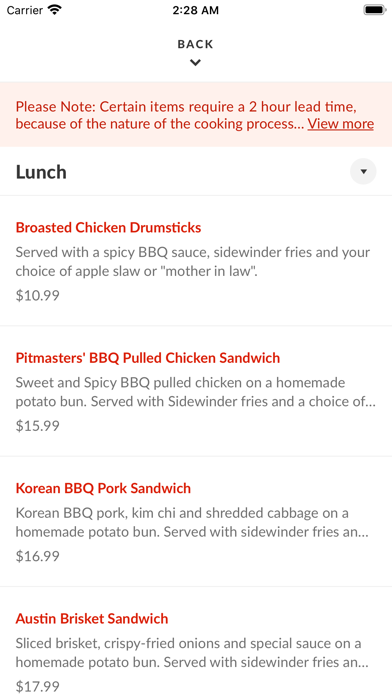 How to cancel & delete Pitmasters Back Alley BBQ from iphone & ipad 3