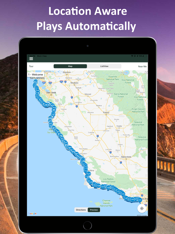 Pacific Coast Highway 1 Guide screenshot 2