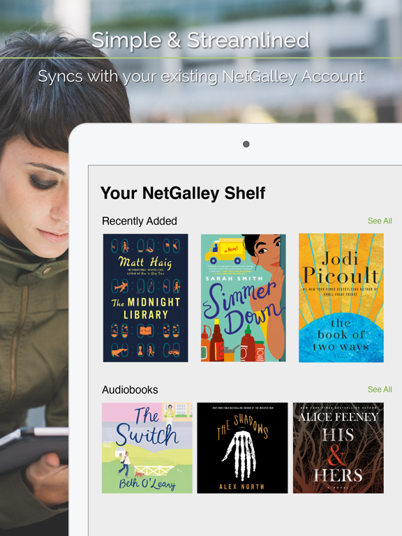 NetGalley Shelf screenshot 2