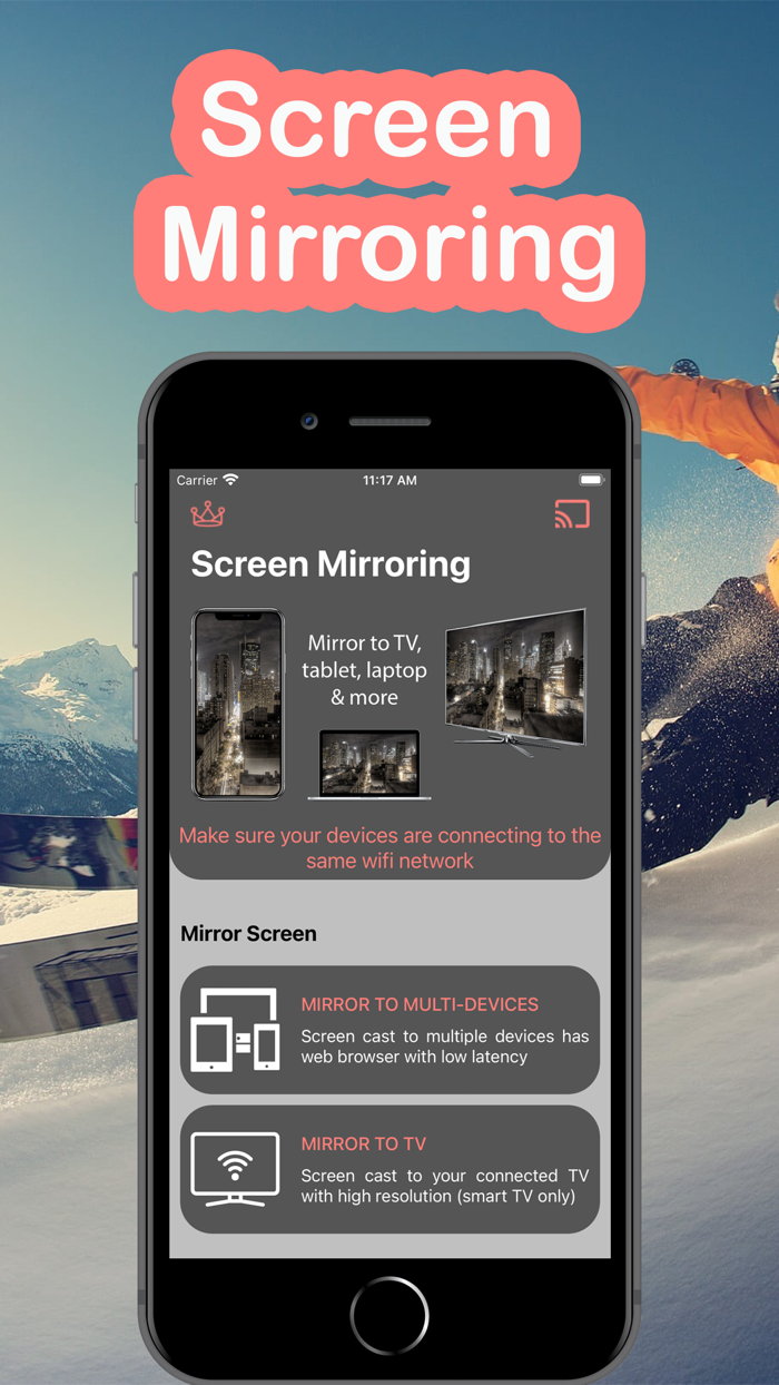 Screen Mirroring  Miracast TV