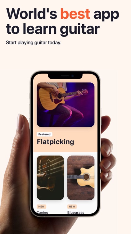 Learn Guitar Lessons- Trainer