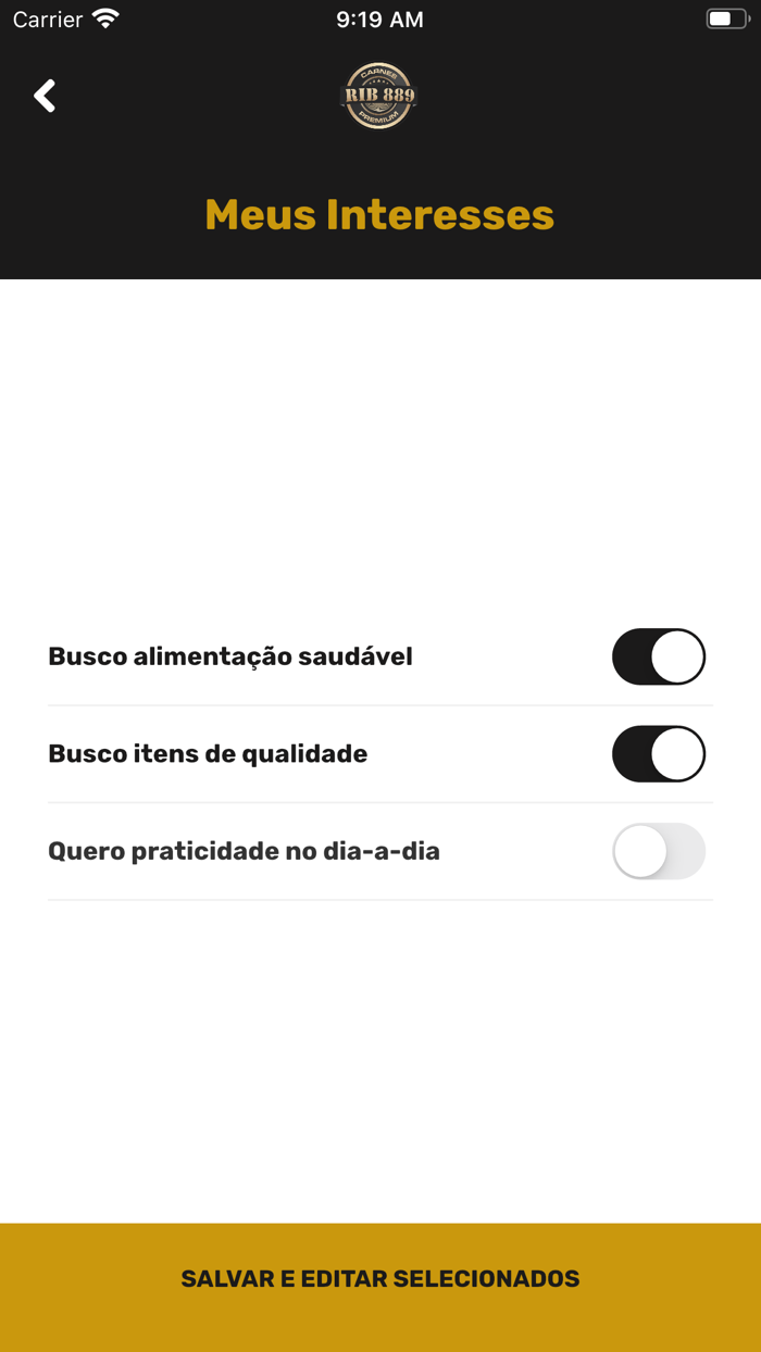 Rib 889 Carnes Premium