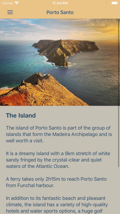 Meet Porto Santo