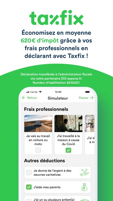 Taxfix -Déclaration de revenus Taxfix -Déclaration de revenus