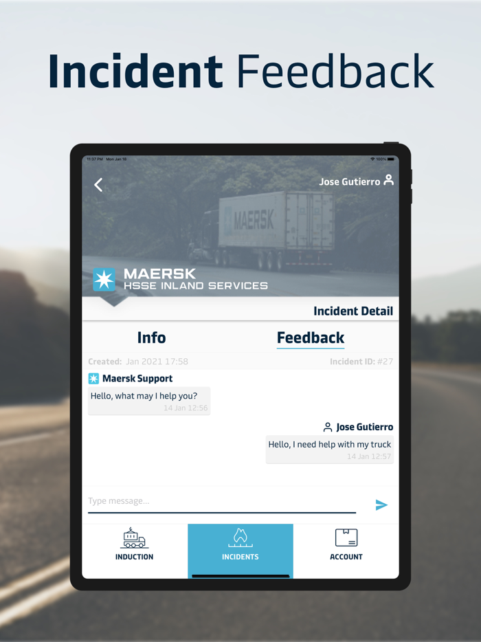 HSSE Maersk Landside Services
