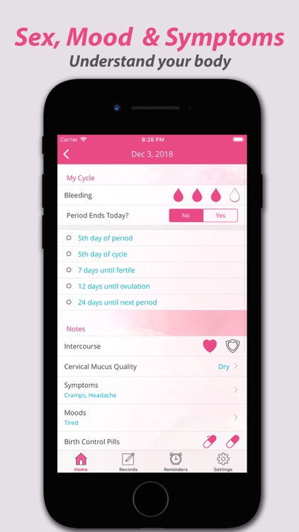 Period Tracker: Menstrual Flow