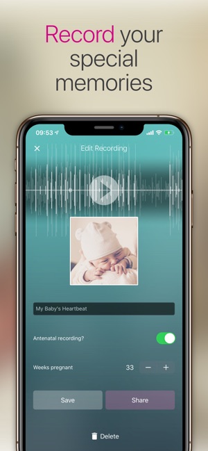 baby heartbeat app safe