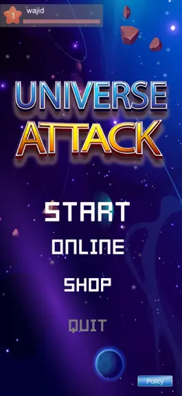 Download Universe Attack Game screenshot Universe Attack hack