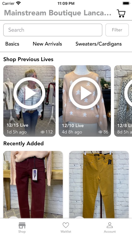 Mainstream Boutique Lancaster