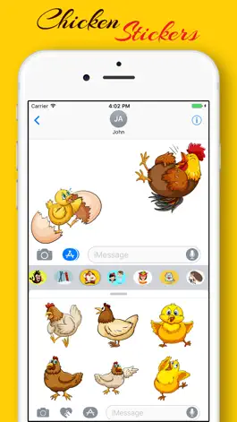 Game screenshot Street Chicken Chick Stickers apk