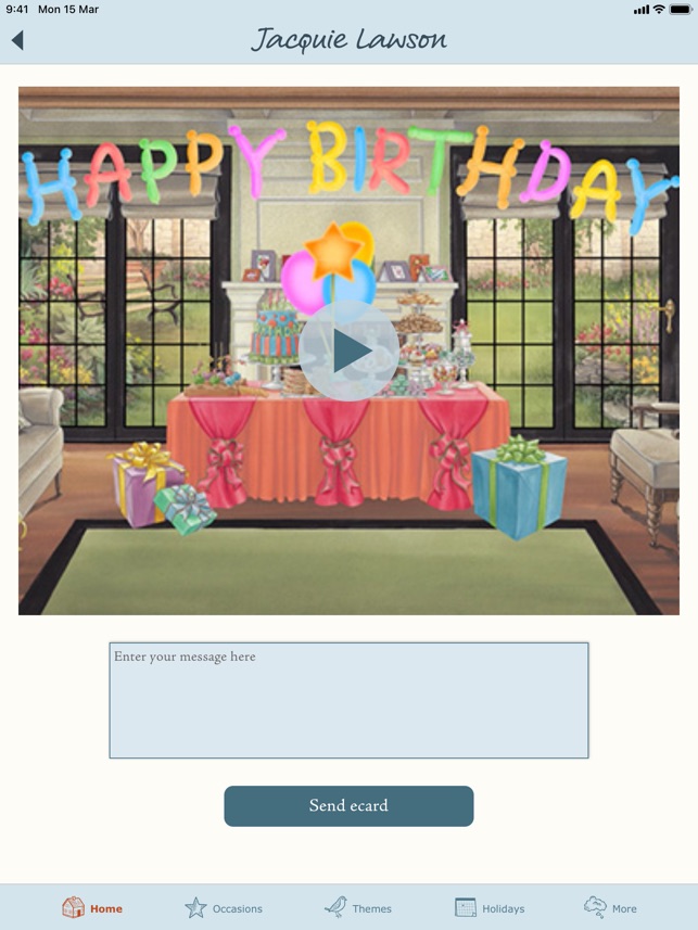 Jacquie Lawson Ecards Im App Store