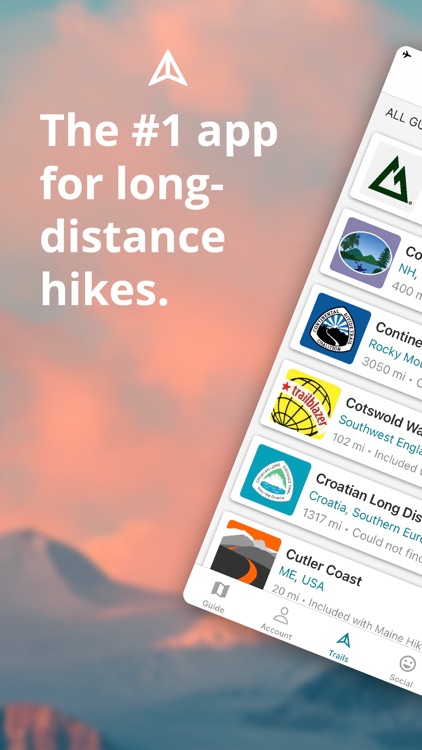Hiking - Guthook Guides