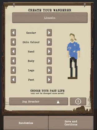 Screenshot 1 The Wanderer: Post-Nuclear RPG iphone