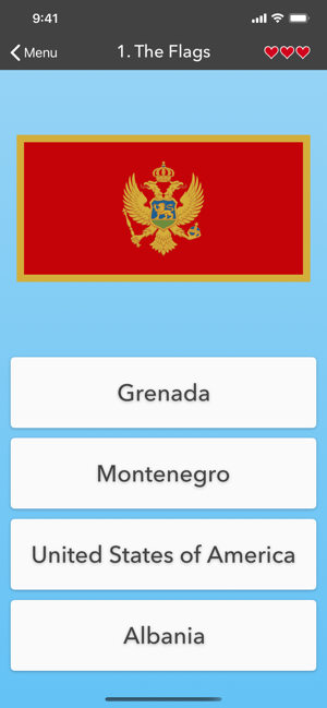 Flags of the World • Quiz