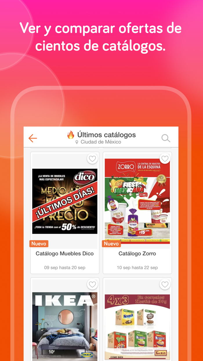 Catálogos y ofertas de México