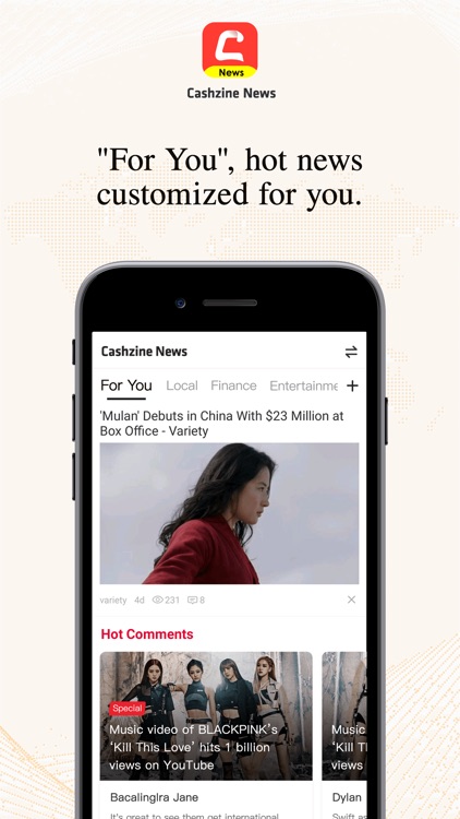 Cashzine: Hot Buzz Break News