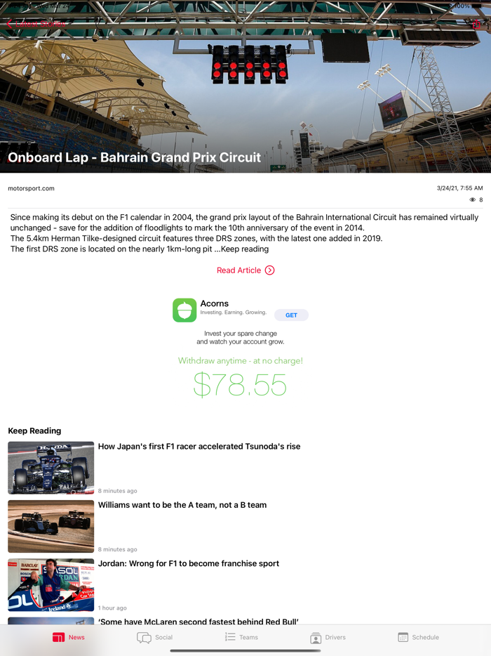 Formula Report GP Racing News