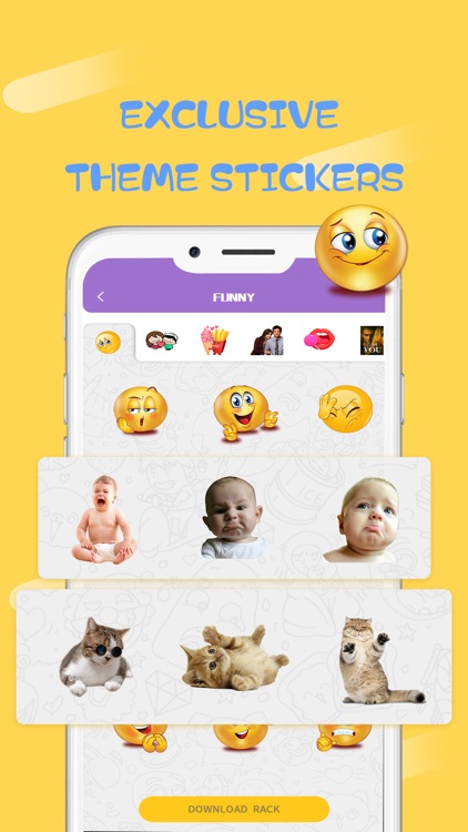 Fancy Stickers-Emoji Sticker screenshot-3