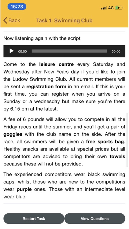 ISE I Listening 1 screenshot-5