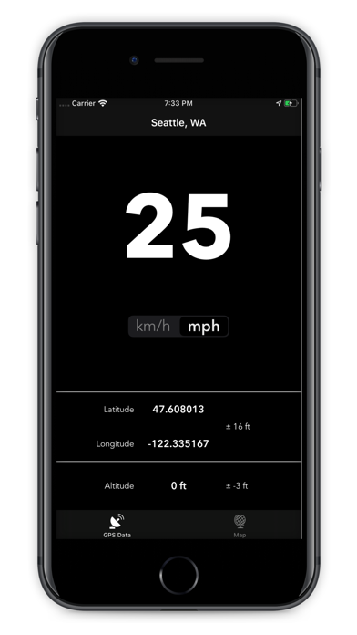 GPS Data - Speed & Altitude screenshot 3