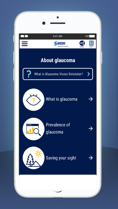 Glaucoma Vision Simulation screenshot 3