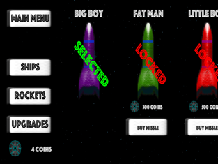 Asteroid Nuts 2, game for IOS