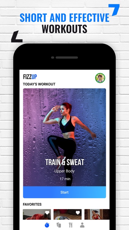 FizzUp - Workouts & Nutrition screenshot-3