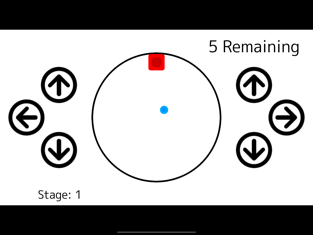 Avoid in circle, game for IOS