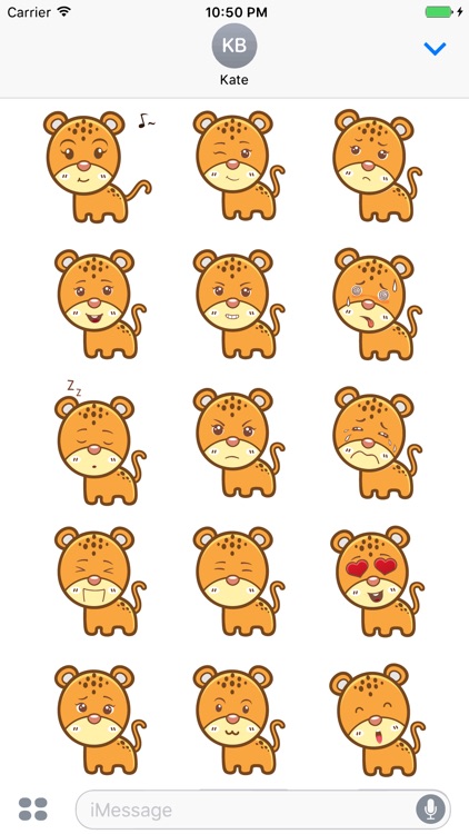 Sticker Me Lovely Leopard