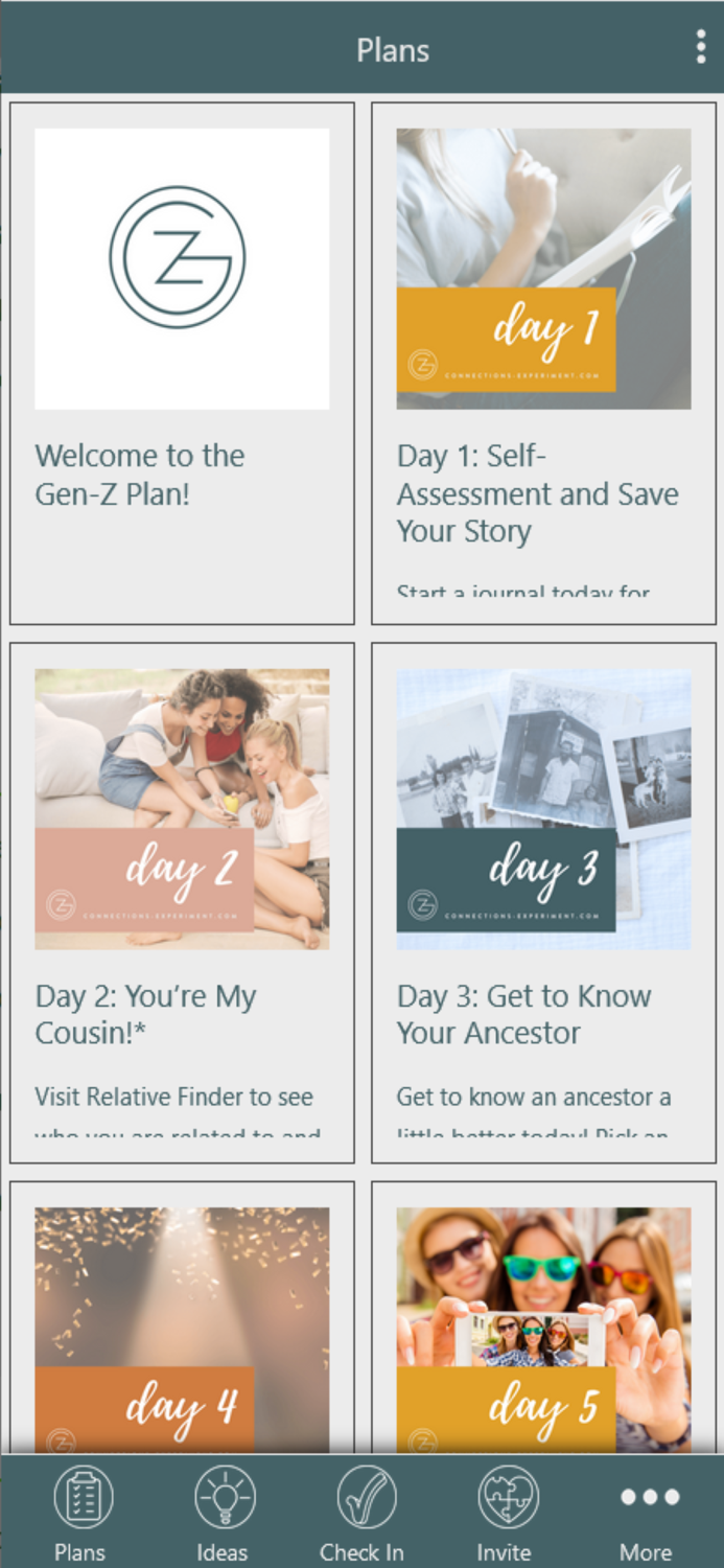 Connections Experiment