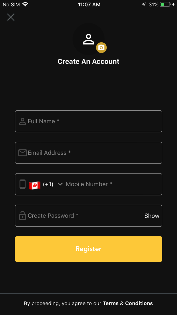 Yellow Cab Nanaimo App