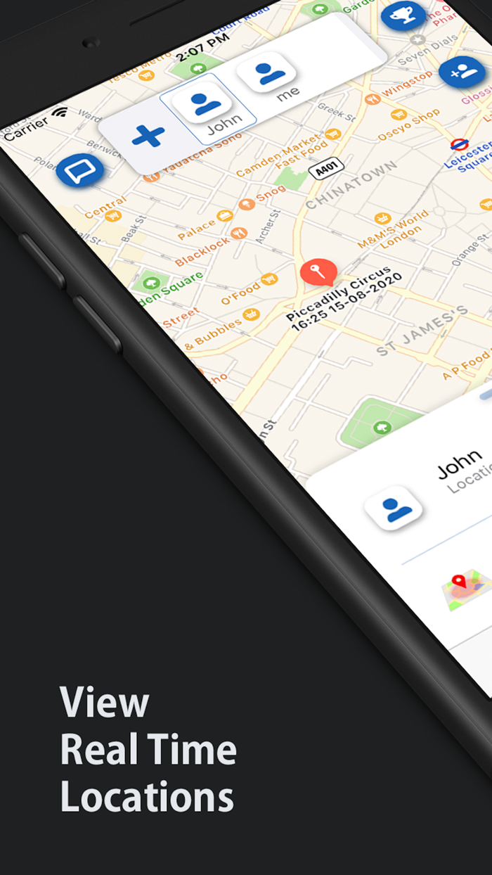 Find  Track My Friends,Phone