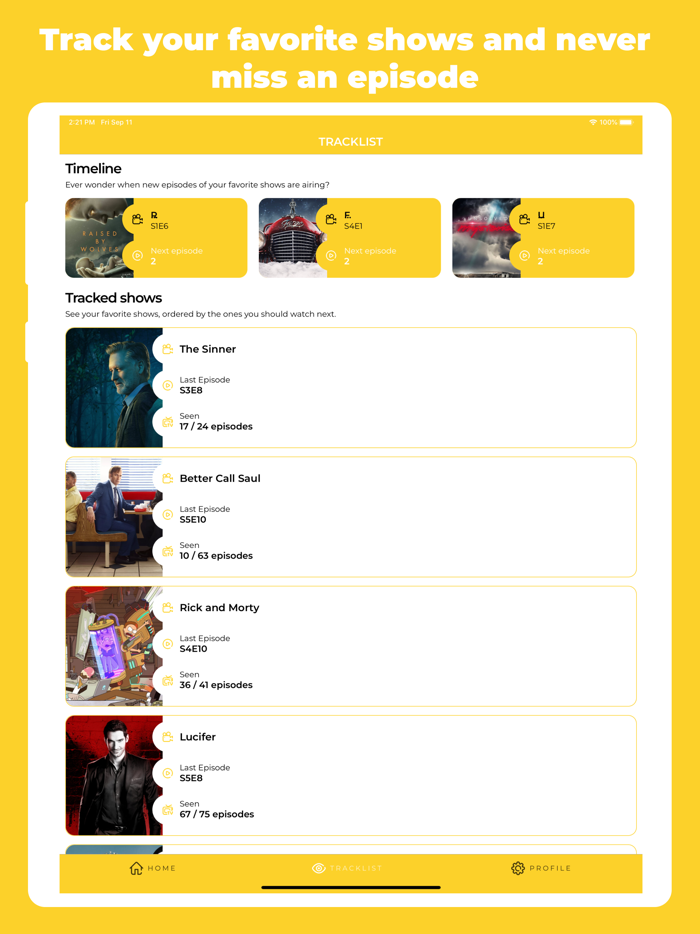 Ive seen it – TV Tracking