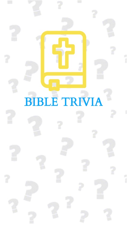 BibleTrivia - Test your skills