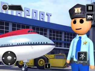 Screenshot 2 My Stickman Security Airport iphone