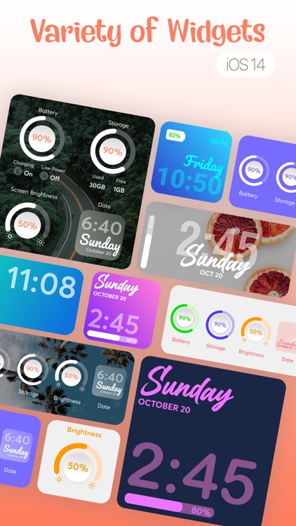 Battery Widget - Custom System