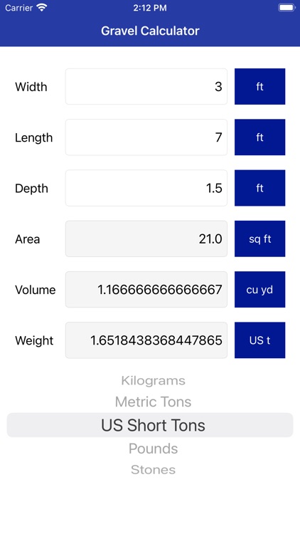 Gravel Calculator screenshot-4