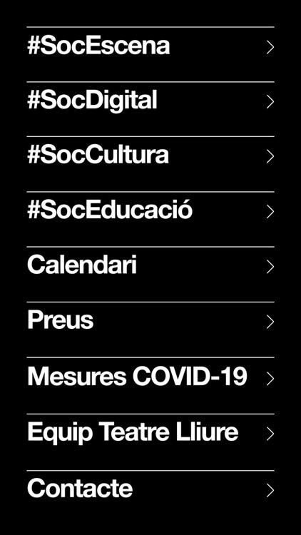 Programació Teatre Lliure