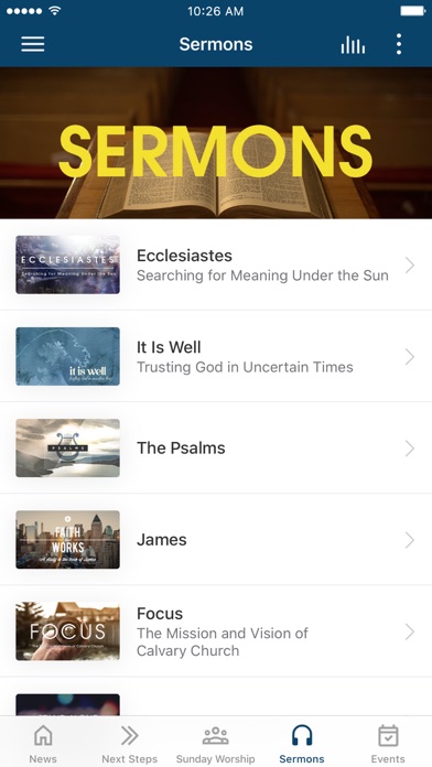 How to cancel & delete Calvary Englewood from iphone & ipad 2