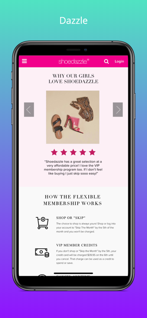 Shoe Dazzle : Mobile fashion(圖3)-速報App