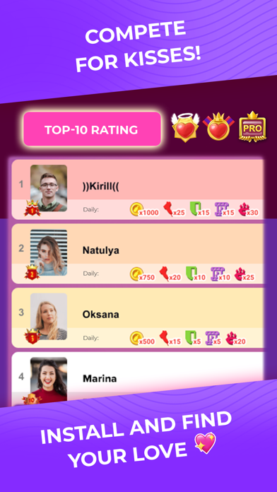 Kiss Me: Spin The Bottle, Chat free Hearts hack